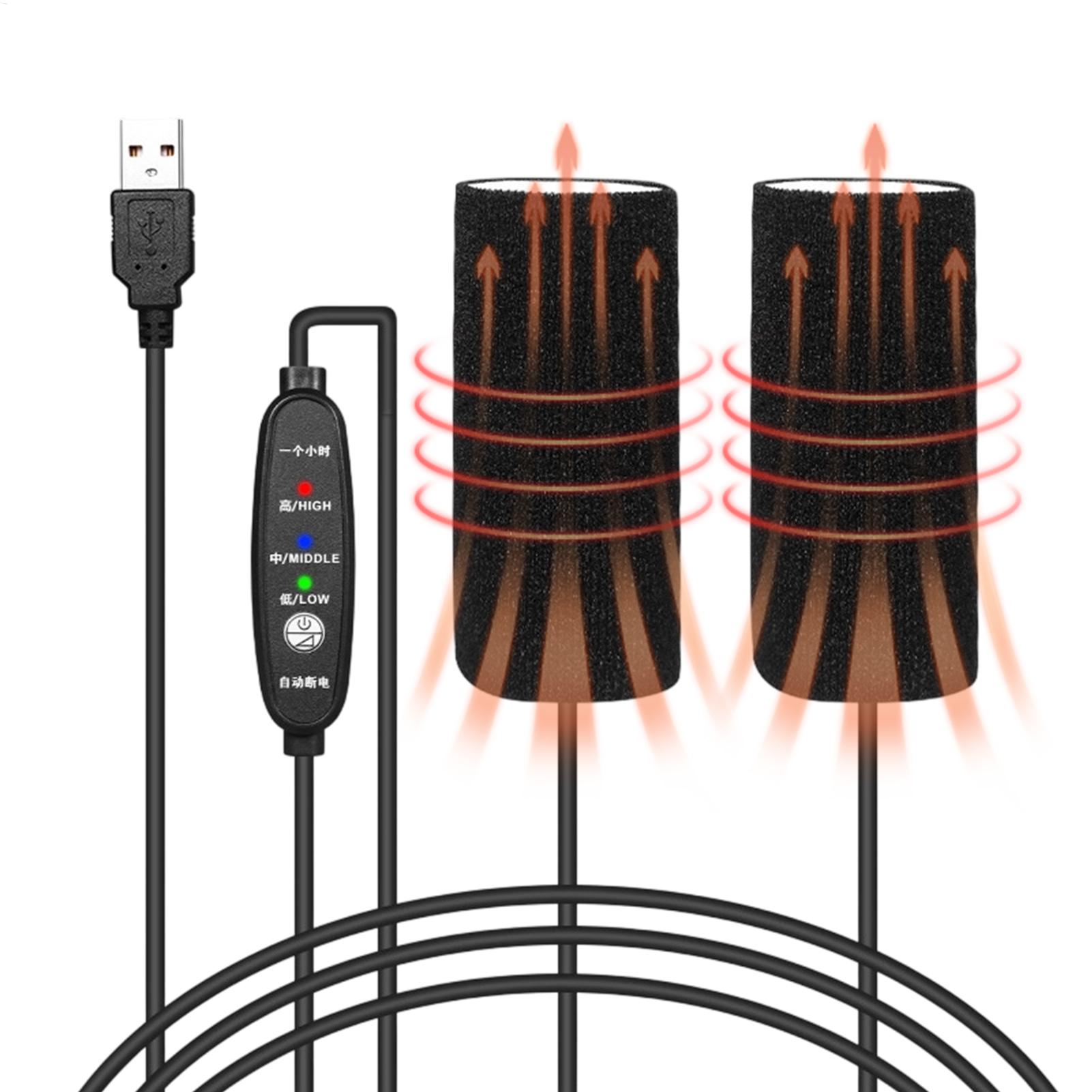 Handlebar Grip Heated - ปลอกแฮนด์มอเตอร์ไซค์แบบมีระบบทำความร้อน 3 ระดับความร้อน พอร์ต USB สำหรับฤดูหนาว