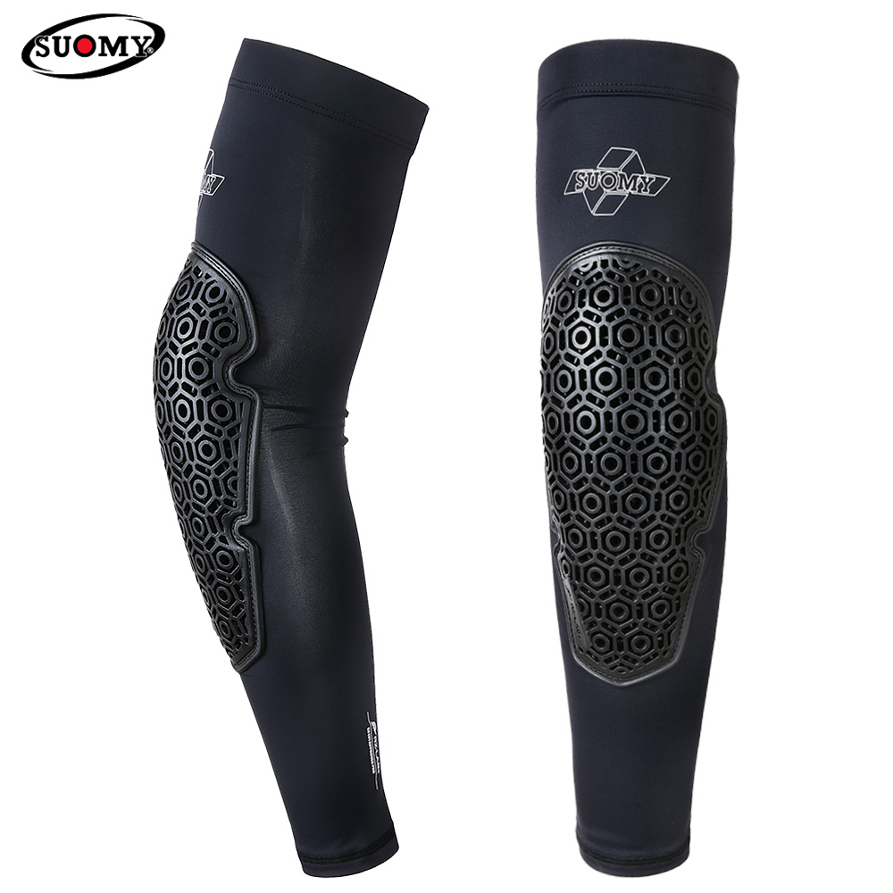 Motorcycle Gear Fox - ปลอกแขนน้ำแข็งนุ่มสำหรับขี่รถจักรยานยนต์ฤดูร้อนแผ่นสวมข้อศอกโมโตครอส MTB BMX DH ATV CE