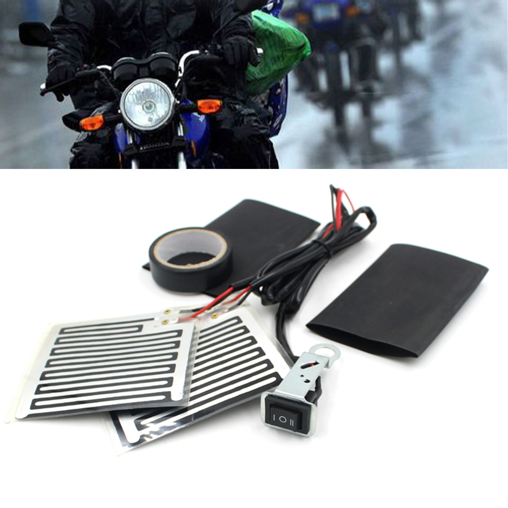 Handlebar Grip Heated - ชุดทำความร้อนมือจับรถจักรยานยนต์12V 15W, ชุดให้ความอบอุ่นกับมือจับมอเตอร์ไซค์