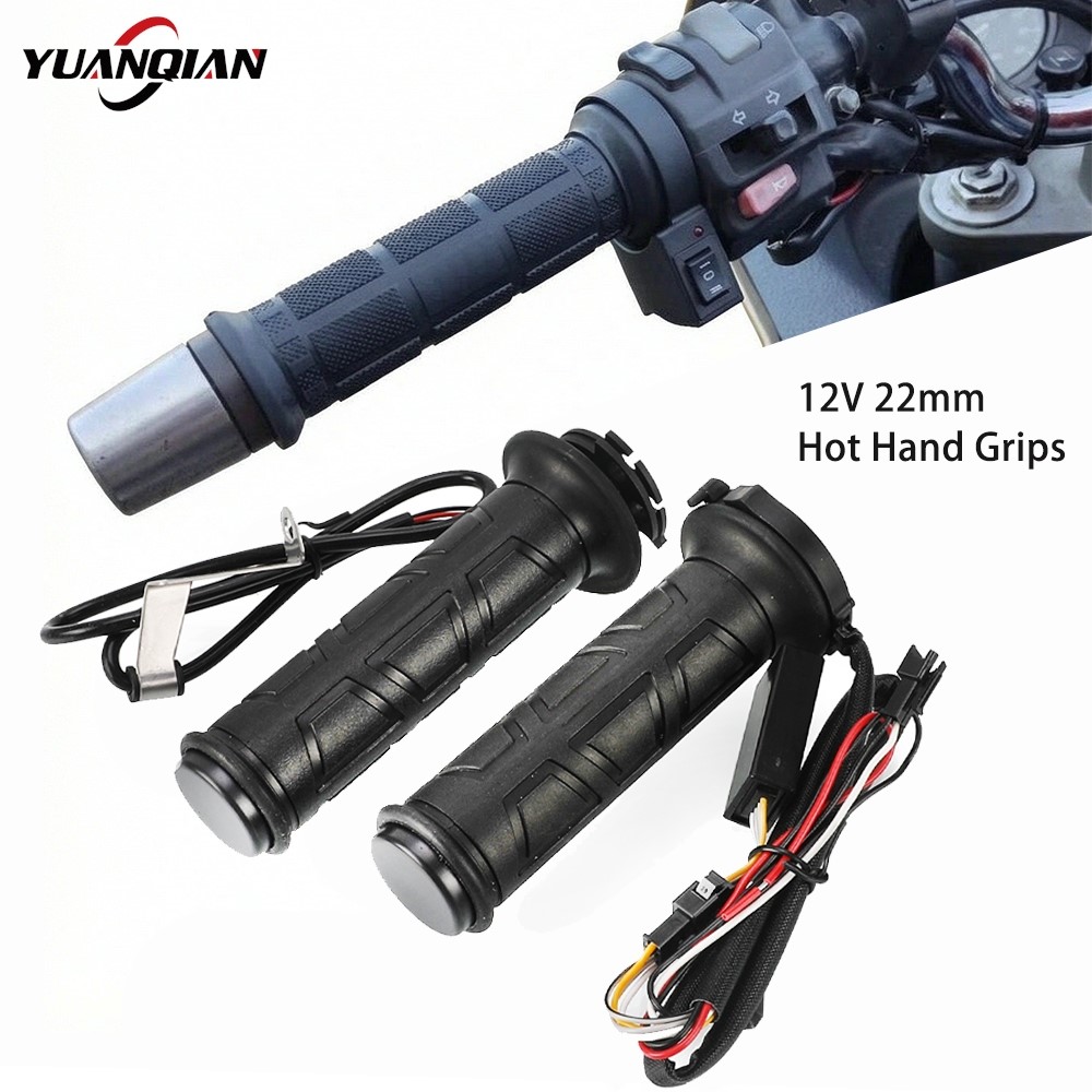 Handlebar Grip Heated - ที่จับแฮนด์แบบมีความร้อน 12V 22mm สำหรับ Loncin Voge