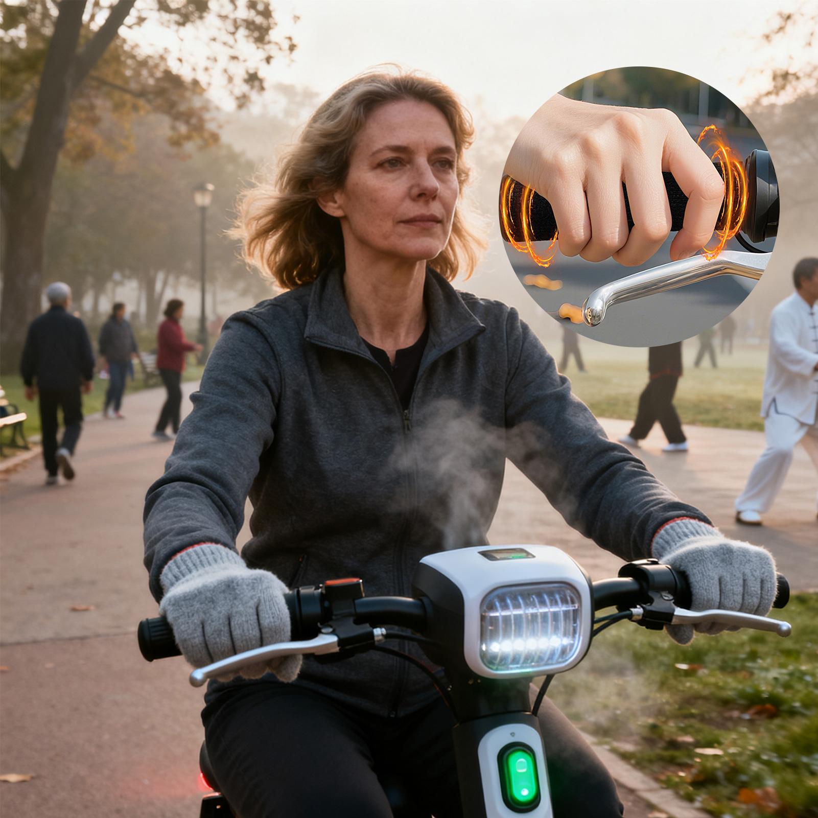 ปลอกแฮนด์มอเตอร์ไซค์แบบมีระบบท - Handlebar Grip Heated บทวิจารณ์และราคา