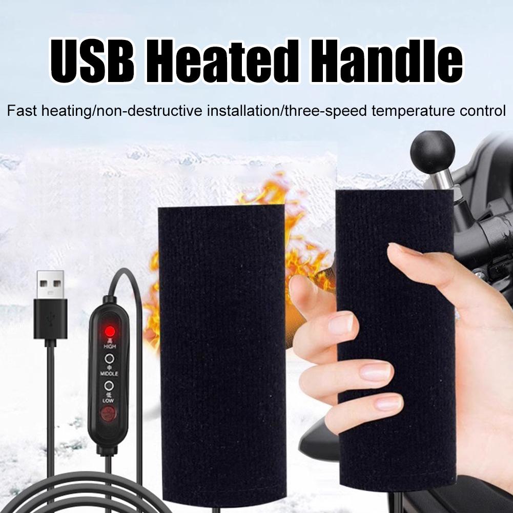 ชุดอุ่นมือจับมอเตอร์ไซค์ 12V 3 - Handlebar Grip Heated บทวิจารณ์และราคา