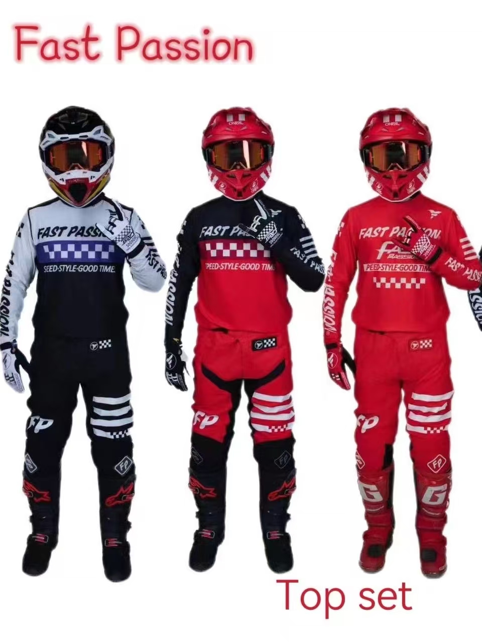 ชุดอุปกรณ์มอเตอร์ครอส Fastpass - Motorcycle Gear Fox บทวิจารณ์และราคา