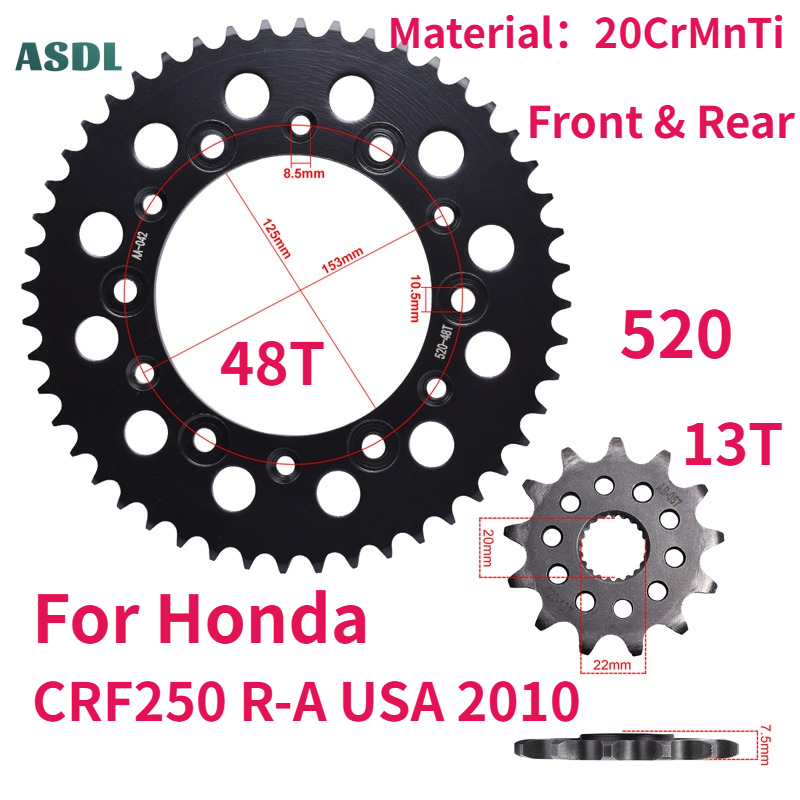 โซ่ 520 ขนาด 48 ฟัน 13 ฟัน ชุด - Motorcycle Gear Usa บทวิจารณ์และราคา