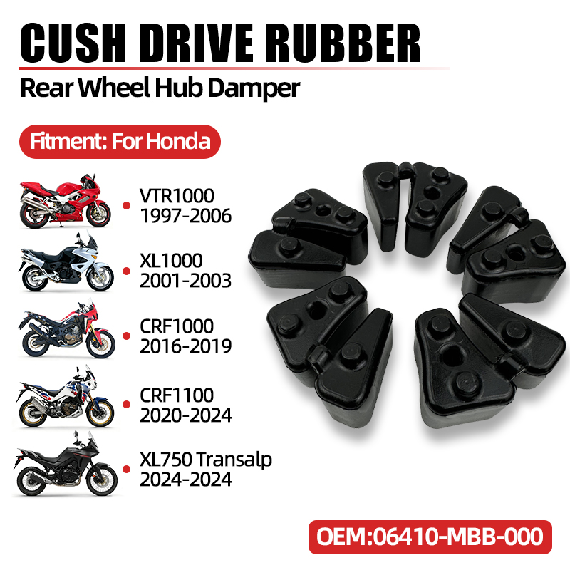 ชุดยางกันกระแทกดุมล้อหลังมอเตอ - Motorcycle Gear Airbag บทวิจารณ์และราคา