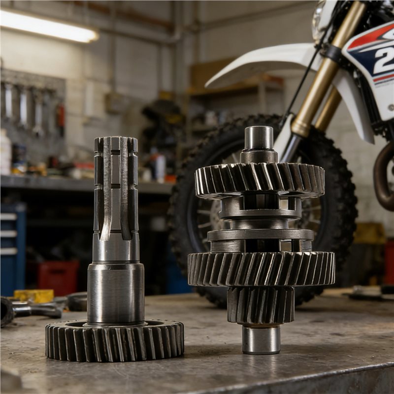 เกียร์ส่งกำลังเครื่องยนต์มอเตอ - Quality Motorcycle Gear บทวิจารณ์และราคา