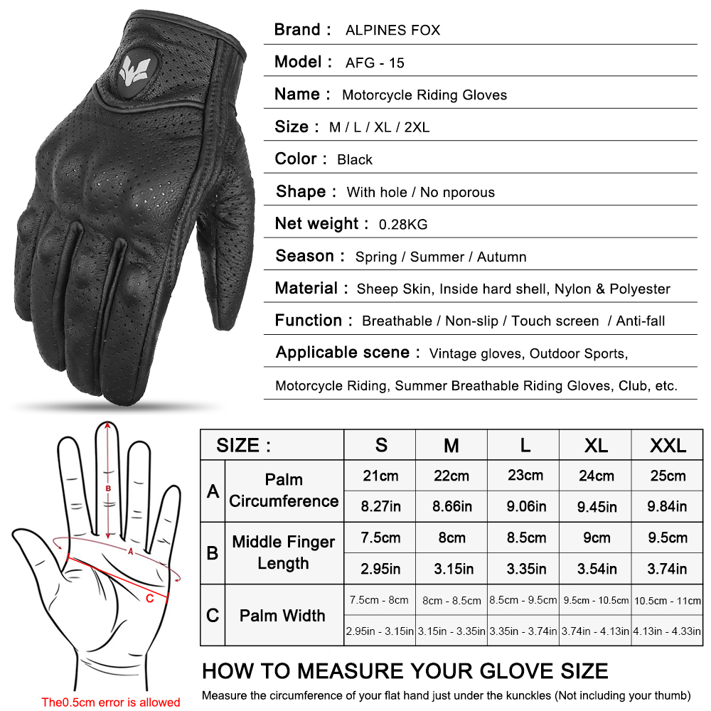 วินเทจหนังแท้พรุนถุงมือรถมอเตอ - Motorcycle Gear Fox บทวิจารณ์และราคา