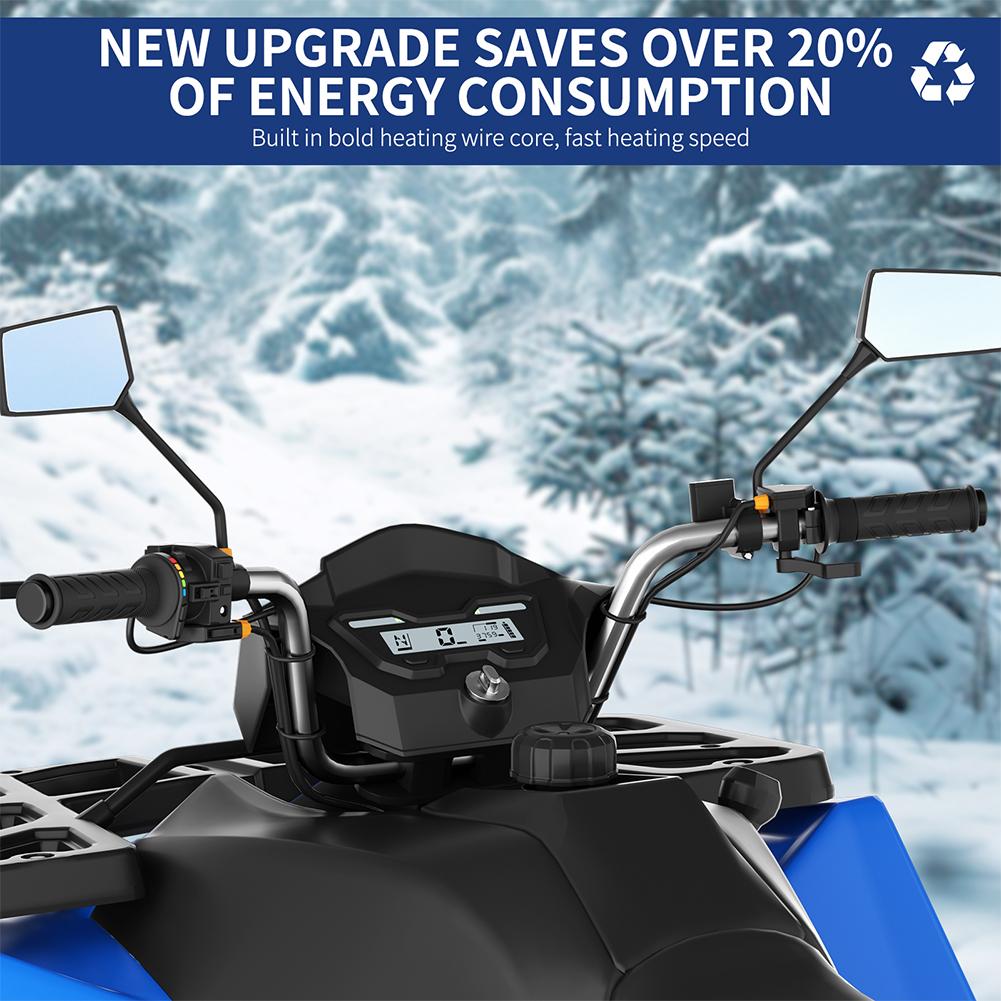 ที่จับแฮนด์แบบอุ่นพร้อมเทคโนโล - Handlebar Grip Heated บทวิจารณ์และราคา