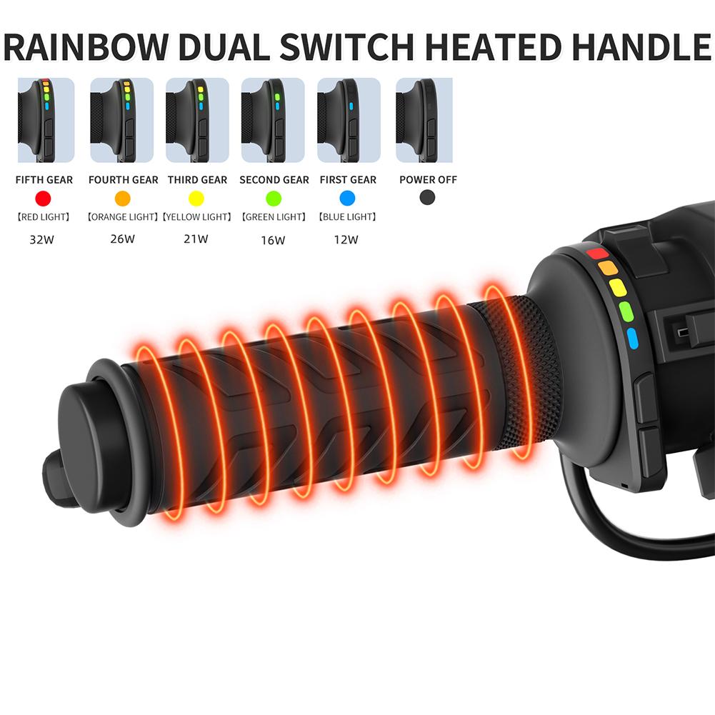 ที่จับแฮนด์แบบอุ่นพร้อมเทคโนโล - Handlebar Grip Heated บทวิจารณ์และราคา