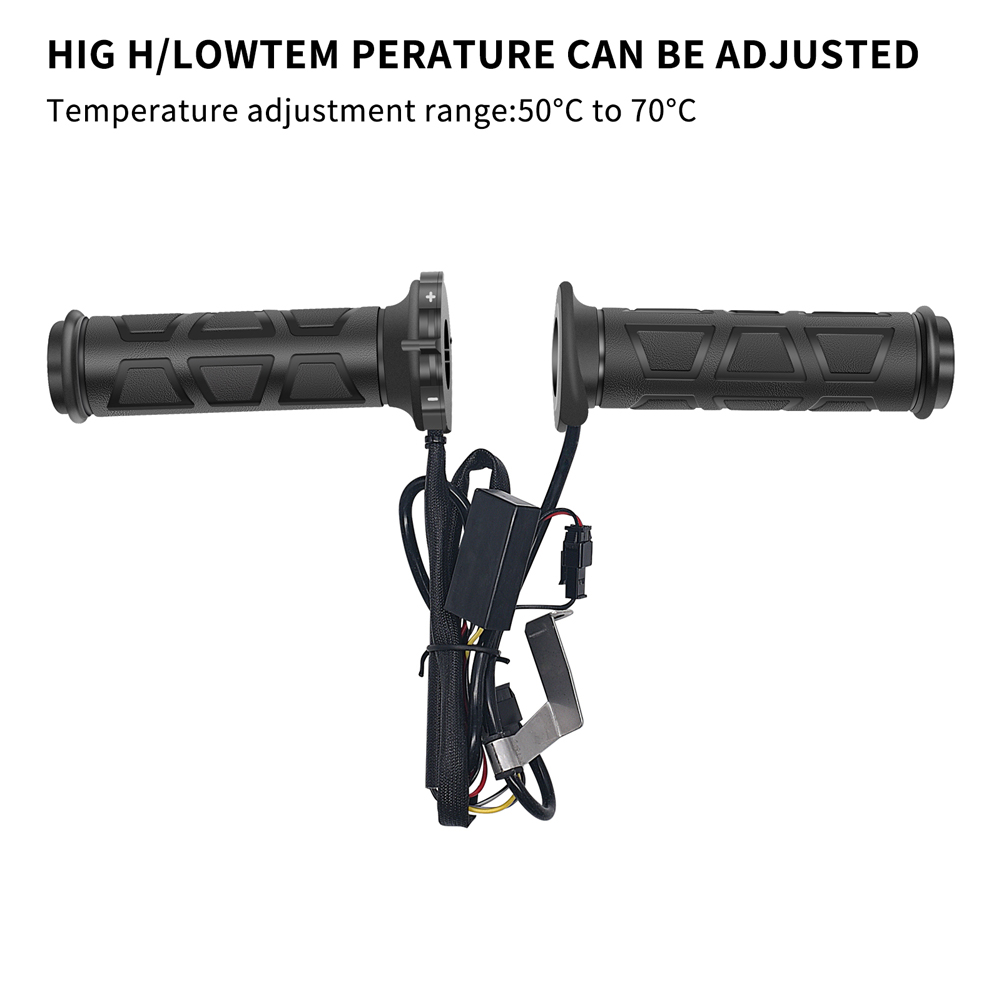 มือจับมอเตอร์ไซค์แบบไฟฟ้ากันน้ - Handlebar Grip Heated บทวิจารณ์และราคา