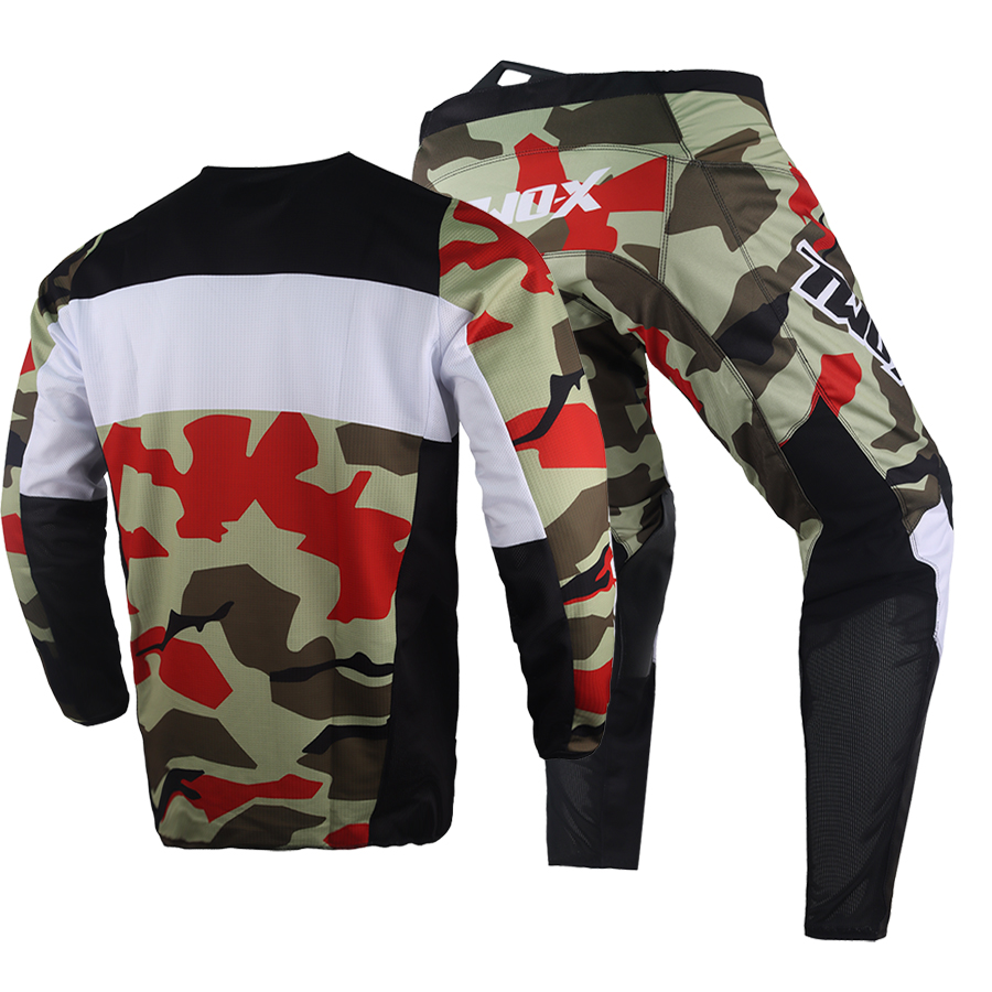 ชุดเสื้อเจอร์ซีย์และกางเกงมอเต - Motorcycle Gear Bundle บทวิจารณ์และราคา