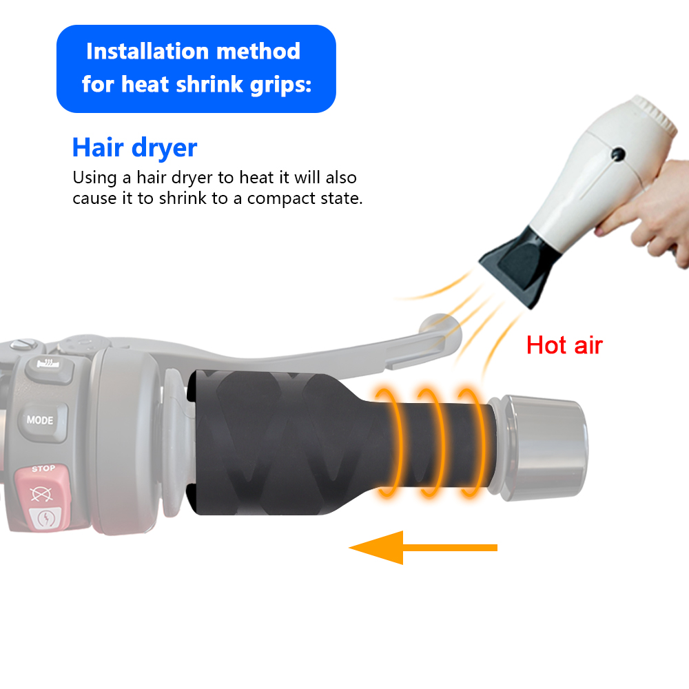 รถจักรยานยนต์ปลอกแฮนด์แบบหดตัว - Handlebar Grip Heated บทวิจารณ์และราคา