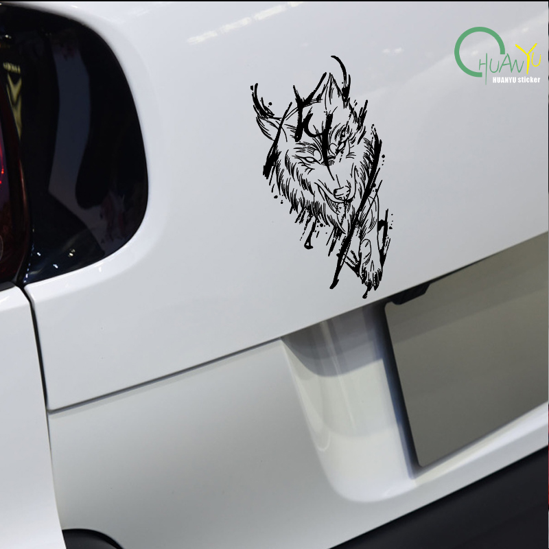สติ๊กเกอร์ติดรถลายหมาป่าเวทมนต - Motorcycle Gear Outfit บทวิจารณ์และราคา